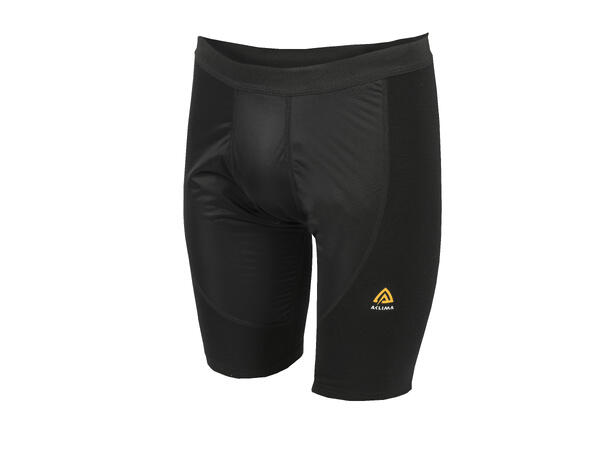 WarmWool shorts long w/windWool M's Jet Black S